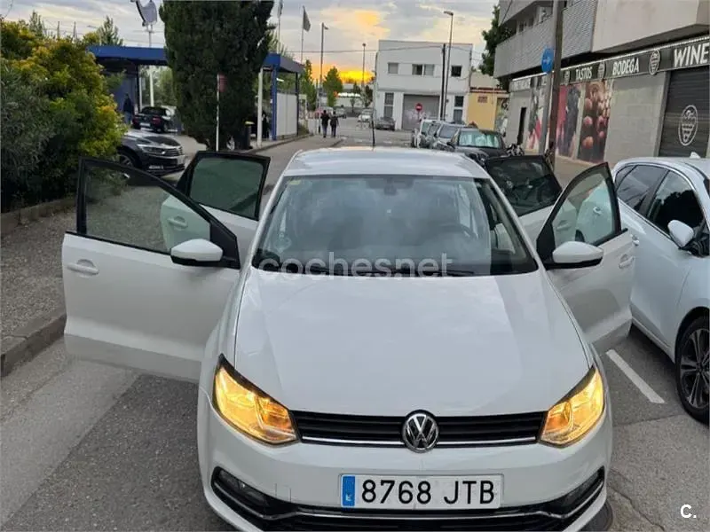 Usado VW Polo Sportline 90 CV (66 kW) 2016 Blanco Berlina