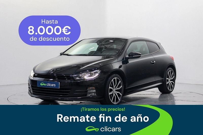 Negro Usado 2017 VW Scirocco R-line Coupe | 16.990 € (Buen precio) - Imagen 1/4
