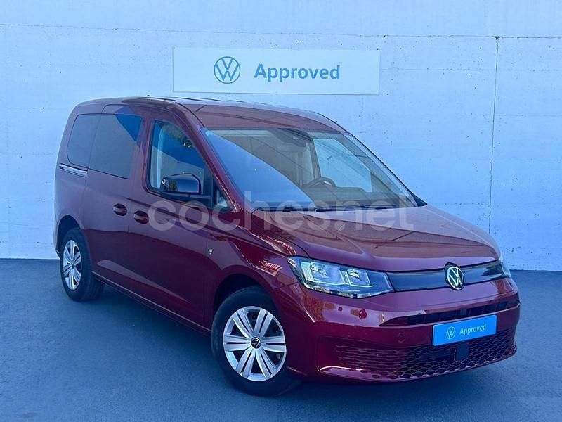 Rojo Usado 2025 VW Caddy Monovolumen | 31.300 € (Precio justo) - Imagen 1/4