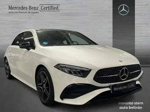 Usado Mercedes A180 Advanced 136 CV (100 kW) 2025 Blanco polar Utilitario