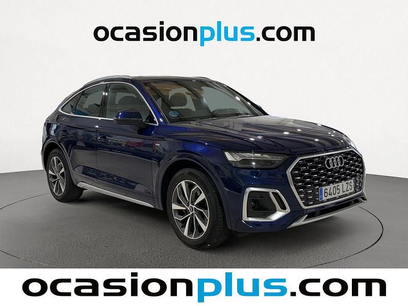 Usado Audi Q5 Sportback S-Line 163 CV (119 kW) 2022 Azul SUV