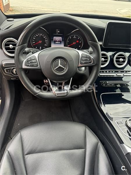 Usado Mercedes C220 AMG 170 CV (125 kW) 2016 Gris / plata Familiar