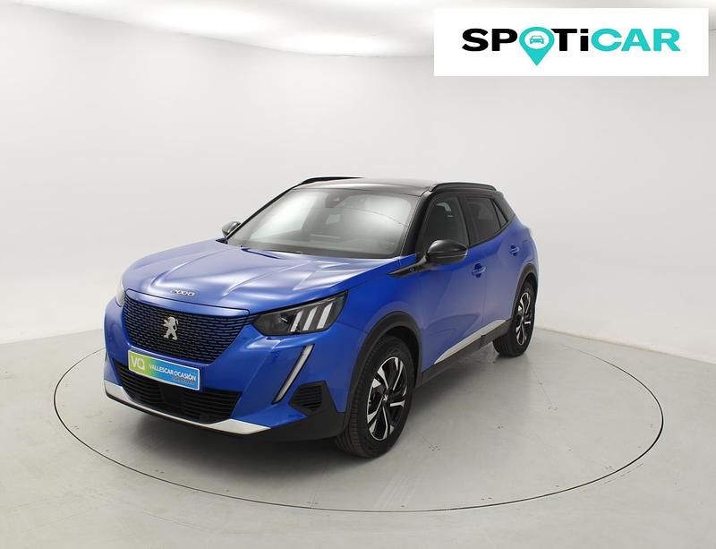 Azul Usado 2023 Peugeot e-2008 GT SUV | 26.950 € (Precio justo) - Imagen 1/4