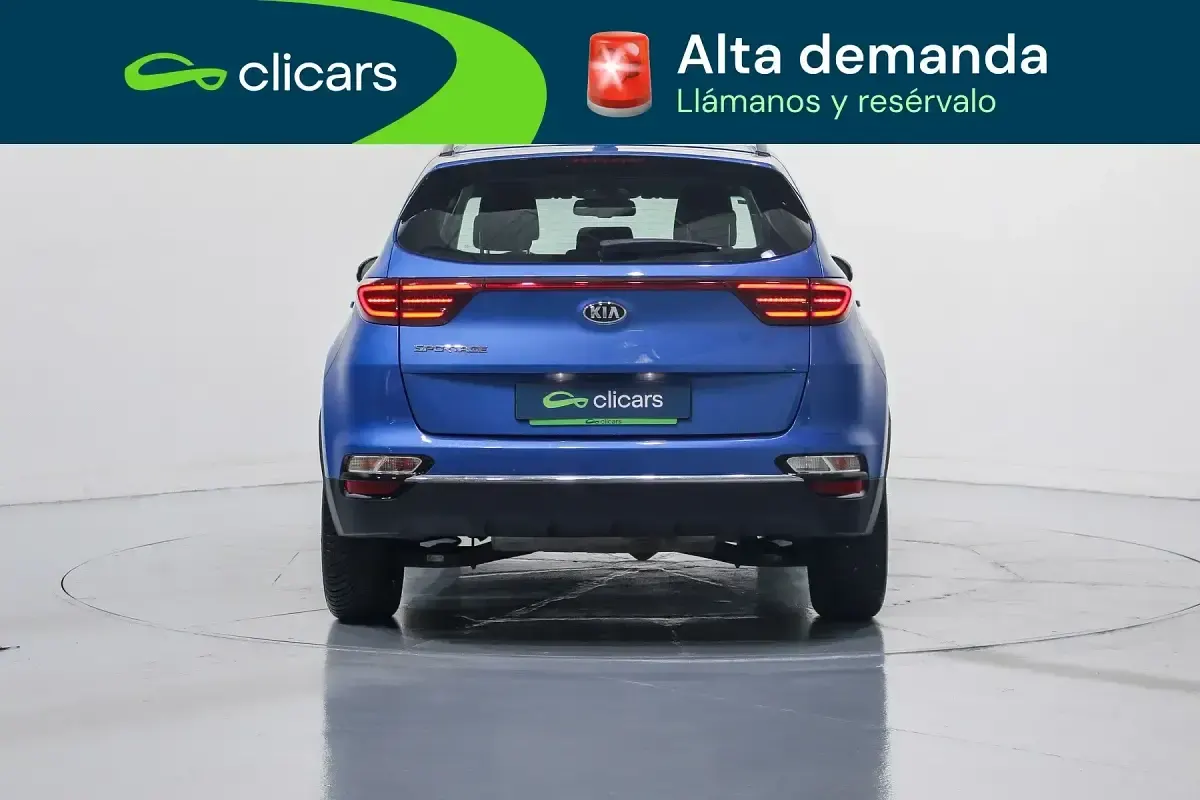 Usado Kia Sportage Plus 132 CV (97 kW) 2019 Azul SUV