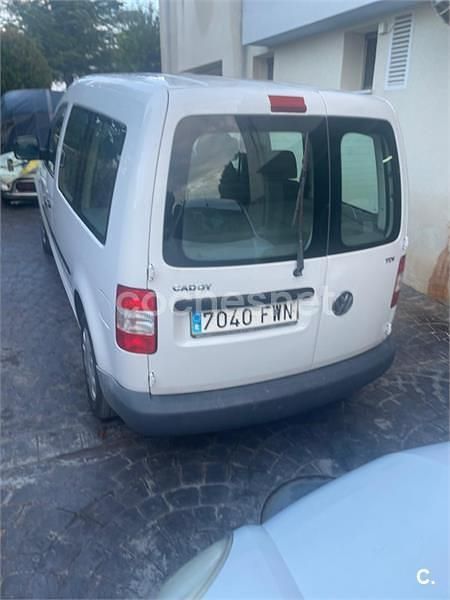 Usado VW Caddy Life 104 CV (76 kW) 2007 Blanco Monovolumen