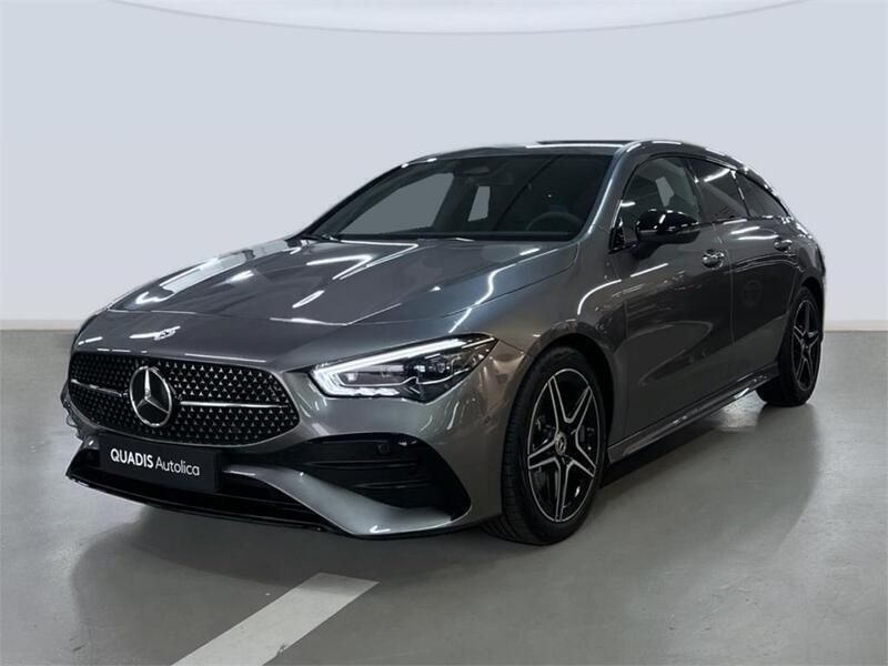 Gris montaña Nuevo 2024 Mercedes CLA200 Shooting Brake AMG line Familiar | 44.900 € (Un poco caro) - Imagen 1/4
