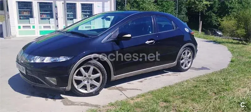 Usado Honda Civic Sport 140 CV (102 kW) 2006 Negro Berlina