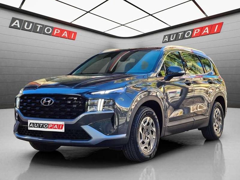 Gris Usado 2021 Hyundai Santa Fe SUV | 29.900 € (Buen precio) - Imagen 1/4