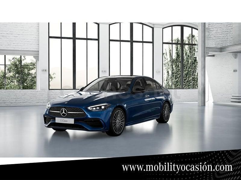 Usado Mercedes C200 204 CV (150 kW) 2022 Azul Berlina