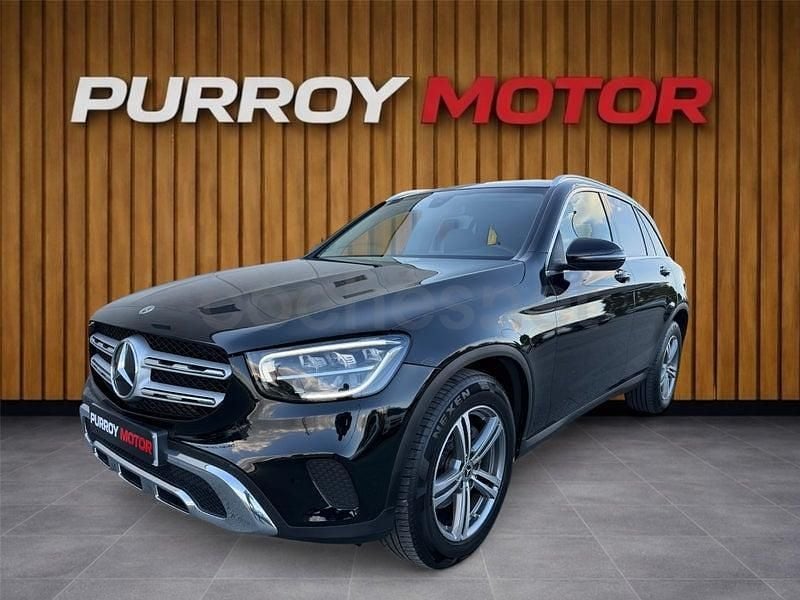 Usado Mercedes GLC220 194 CV (142 kW) 2021 Negro SUV
