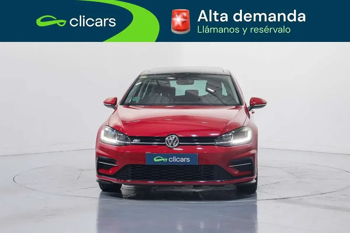 Usado VW Golf VII Sportline 150 CV (110 kW) 2018 Rojo Utilitario