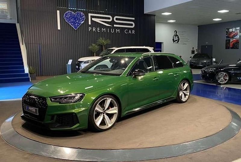 Usado Audi RS4 Design 450 CV (330 kW) 2019 Verde Familiar