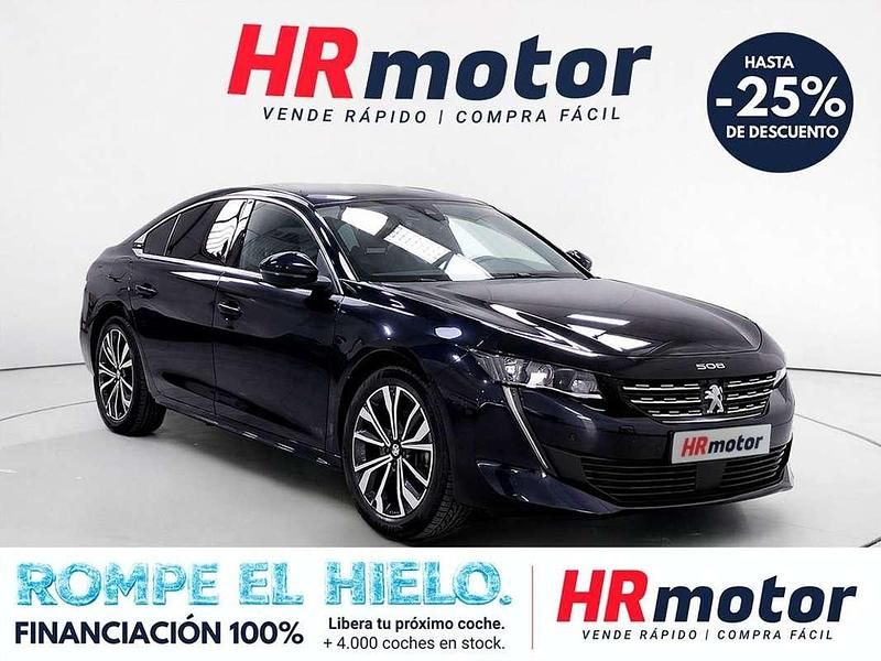 Usado Peugeot 508 Allure 225 CV (165 kW) 2021 Azul Berlina