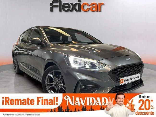 Gris Usado 2019 Ford Focus ST-Line Berlina | 14.690 € (Precio justo) - Imagen 1/4