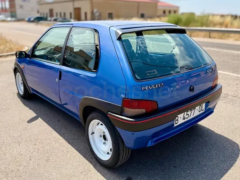 Usado Peugeot 106 Sport 75 CV (55 kW) 1998 Azul Utilitario
