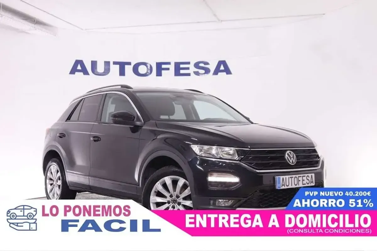Usado VW T-Roc Sport 150 CV (110 kW) 2021 Negro SUV