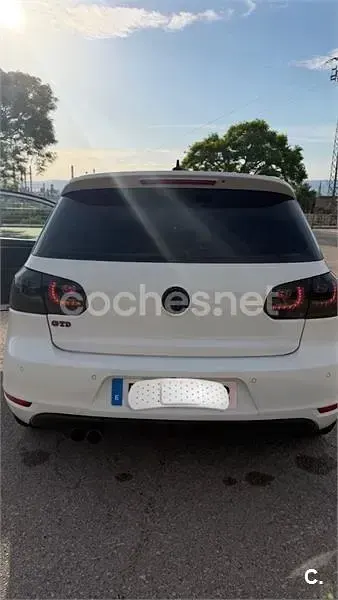 Usado VW Golf VI GTD 170 CV (125 kW) 2010 Blanco Utilitario