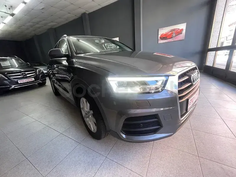 Usado Audi Q3 Design 150 CV (110 kW) 2015 Gris / plata SUV