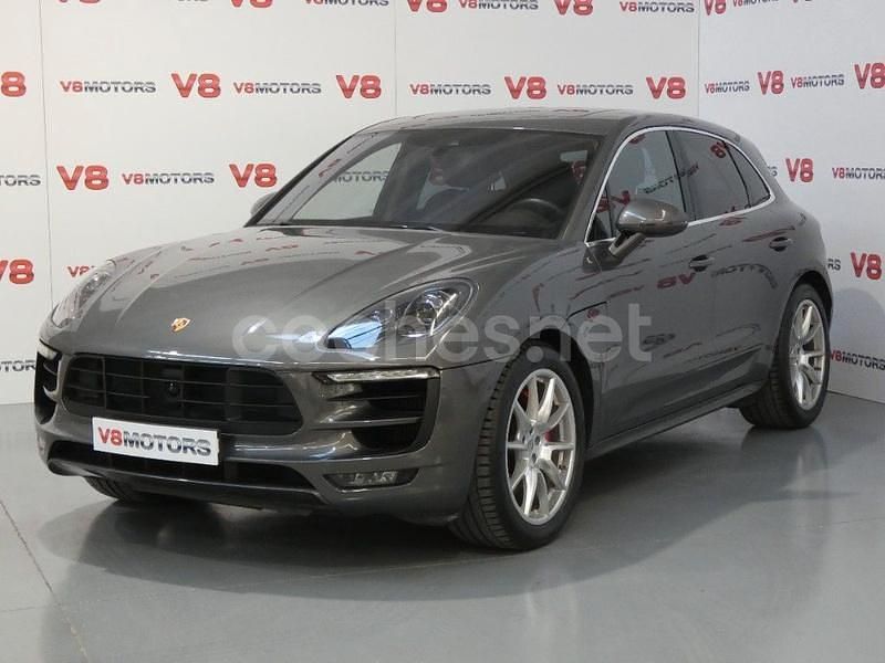 Usado Porsche Macan Turbo 400 CV (294 kW) 2014 Gris / plata SUV