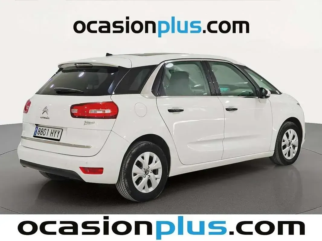 Usado Citroën C4 Picasso Intensive 116 CV (85 kW) 2014 Blanco Monovolumen