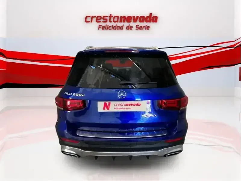 Usado Mercedes GLB200 150 CV (110 kW) 2021 Azul SUV