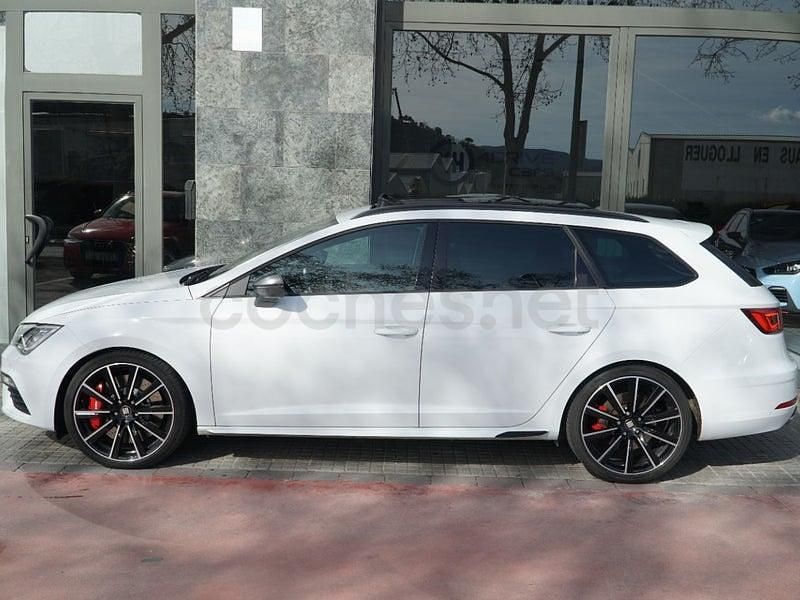 Usado Seat Leon CUPRA 300 CV (220 kW) 2017 Blanco Familiar