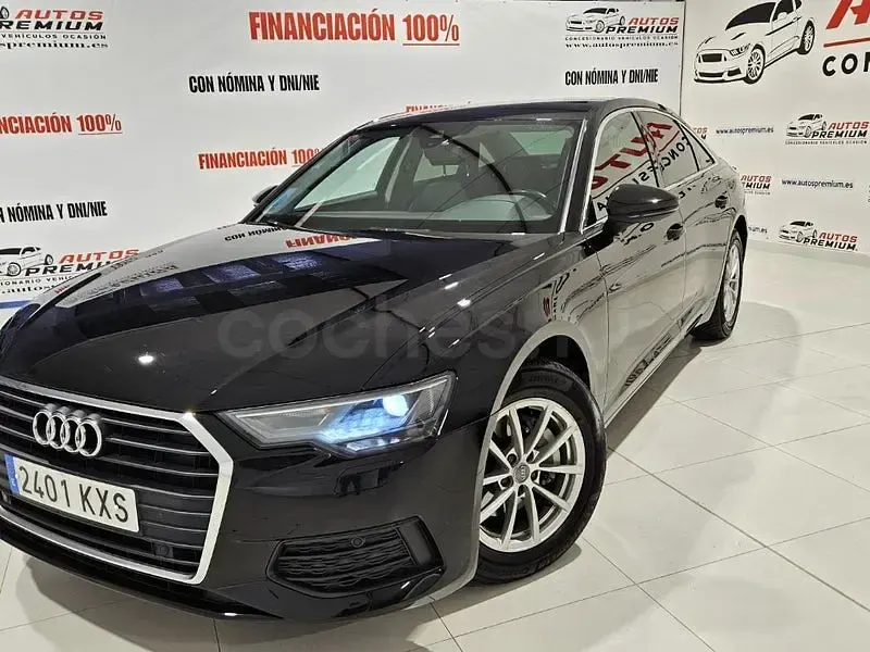 Usado Audi A6 Design 163 CV (119 kW) 2019 Negro Berlina
