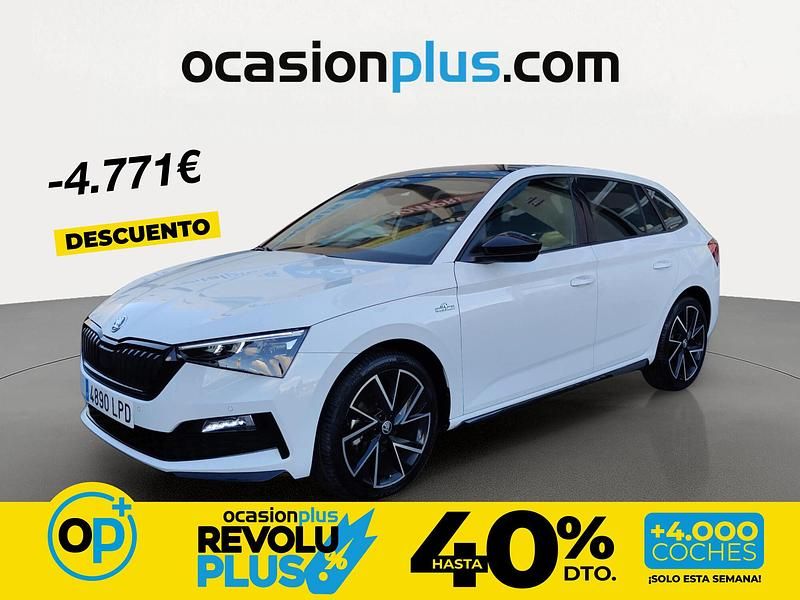 Usado Skoda 110 R Monte Carlo 150 CV (110 kW) 2021 Blanco Berlina