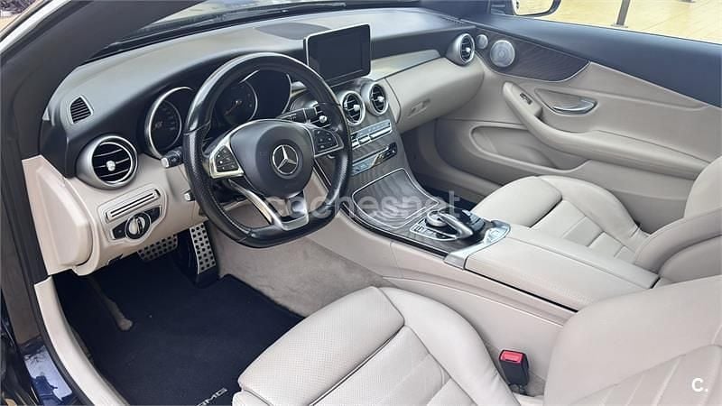 Używany Mercedes C220 170 KM (125 kW) 2017 Niebieski Kabriolet