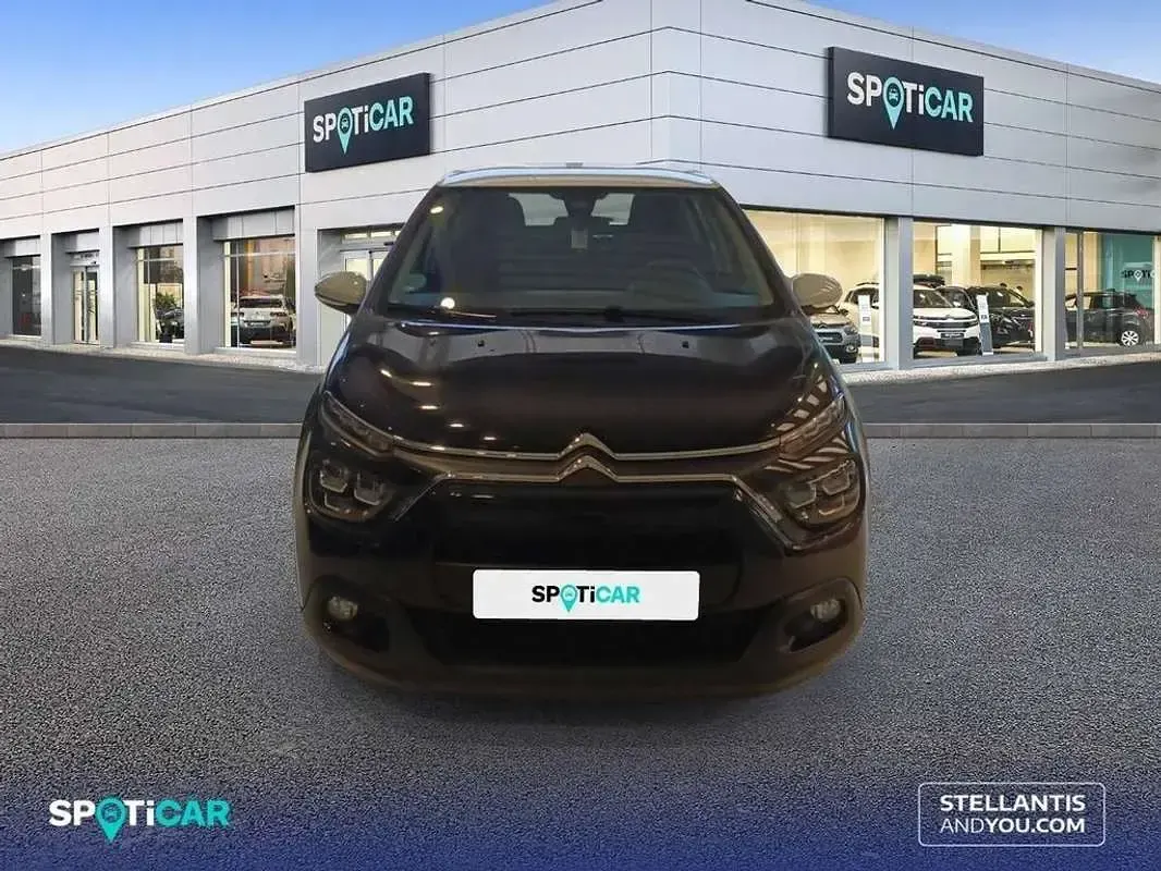 Usado Citroën C3 Feel 110 CV (80 kW) 2022 Negro Utilitario