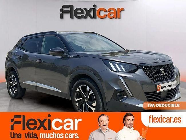 Gris / plata Usado 2021 Peugeot 2008 GT SUV | 17.790 € (Precio justo) - Imagen 1/4
