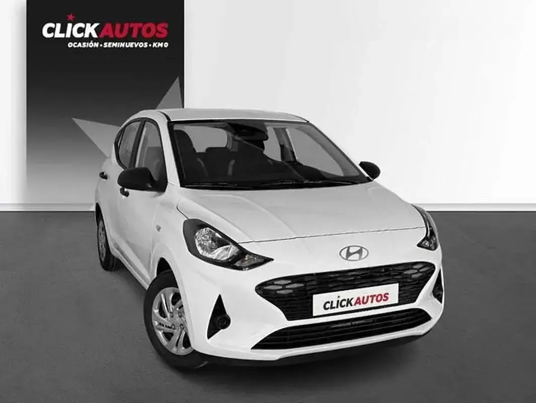 Usado Hyundai i10 63 CV (46 kW) 2024 Blanco Utilitario