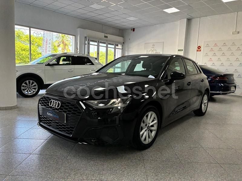 Negro Usado 2021 Audi A3 Sportback Berlina | 18.900 € (Super precio) - Imagen 1/4