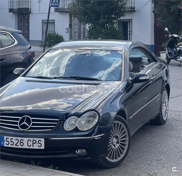 Usado Mercedes CLK200 Avantgarde 163 CV (119 kW) 2003 Negro Coupe