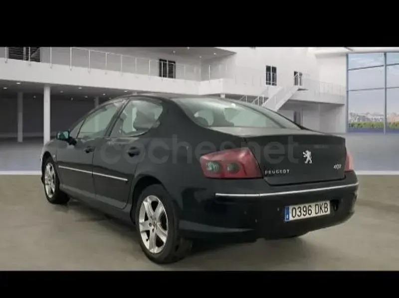 Usado Peugeot 407 110 CV (80 kW) 2006 Negro Berlina
