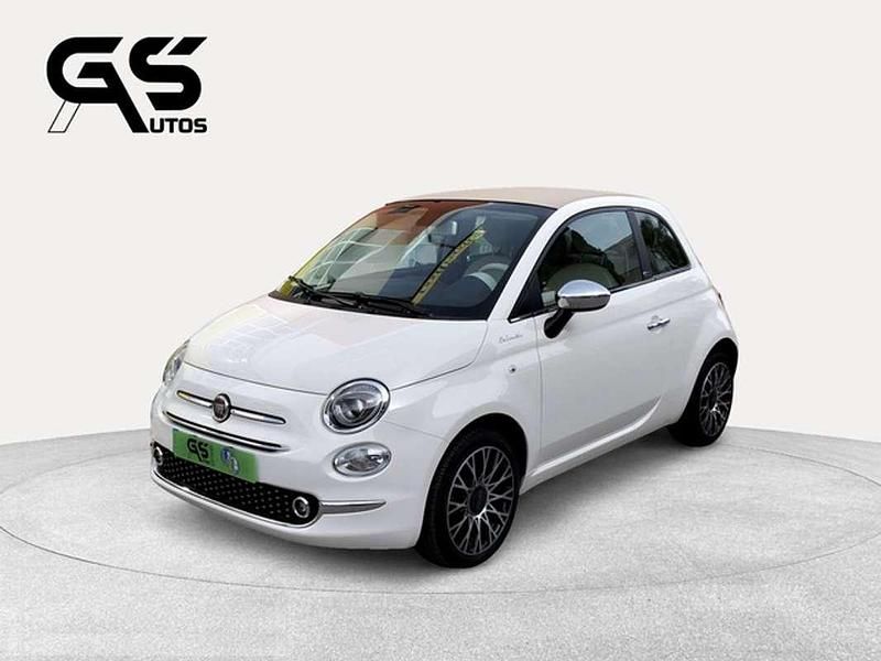 Blanco Usado 2022 Fiat 500C Dolcevita Descapotable | 13.999 € (Un poco caro) - Imagen 1/4
