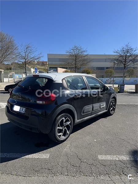 Usado Citroën C3 Feel 110 CV (80 kW) 2021 Negro Utilitario