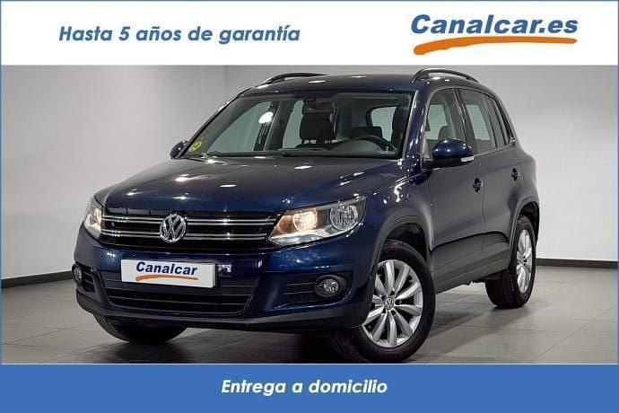Usado VW Tiguan 140 CV (102 kW) 2012 Azul SUV