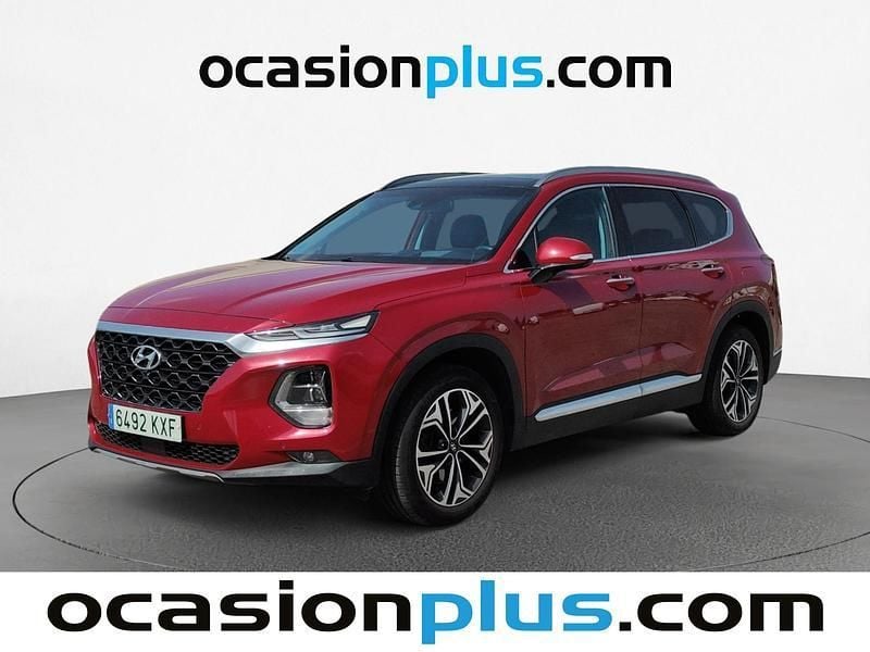 Rojo Usado 2019 Hyundai Santa Fe Style SUV | 25.864 € (Precio justo) - Imagen 1/4