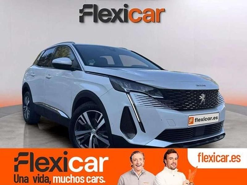 Blanco Usado 2021 Peugeot 3008 Active SUV | 16.470 € (Precio justo) - Imagen 1/4