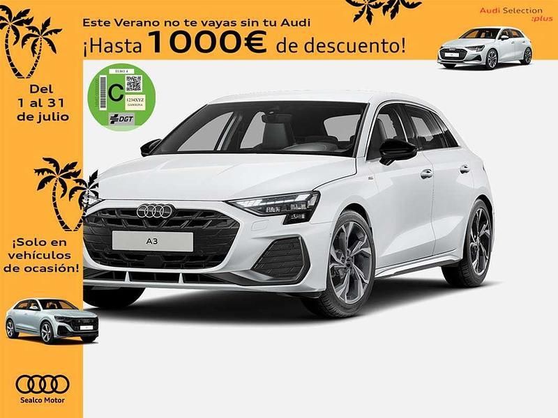 Blanco Usado 2024 Audi A3 Sportback Premium Utilitario | 35.490 € (Caro) - Imagen 1/4