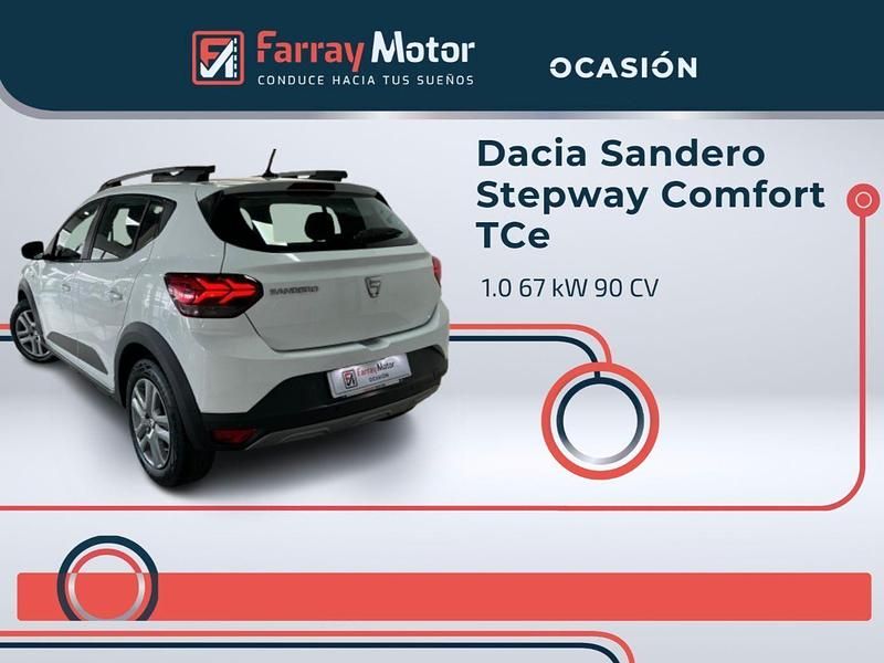 Usado Dacia Sandero Comfort 91 CV (66 kW) 2022 Blanco Berlina