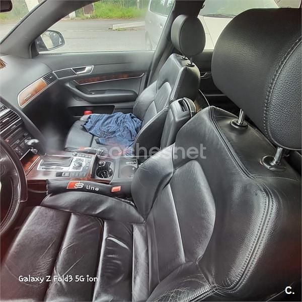 Usado Audi A6 225 CV (165 kW) 2007 Gris / plata Familiar