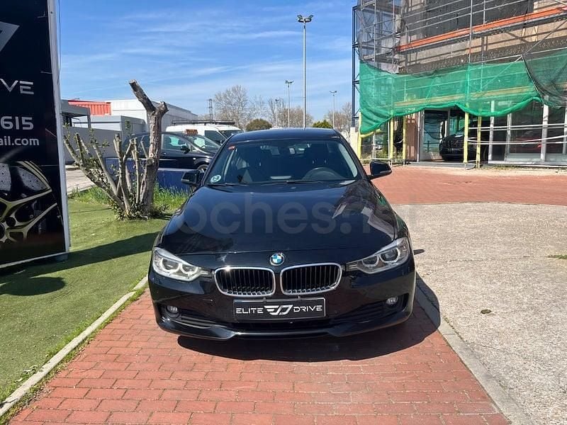 Usado BMW 320 Efficient Dynamics 163 CV (119 kW) 2014 Negro Berlina