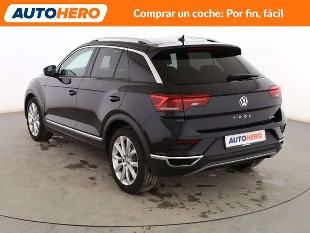 Usado VW T-Roc Sportline 150 CV (110 kW) 2017 Negro SUV