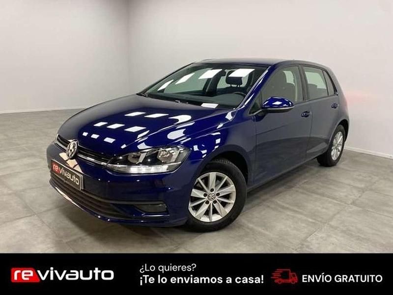 Usado VW Golf VII Edition 116 CV (85 kW) 2019 Azul Familiar