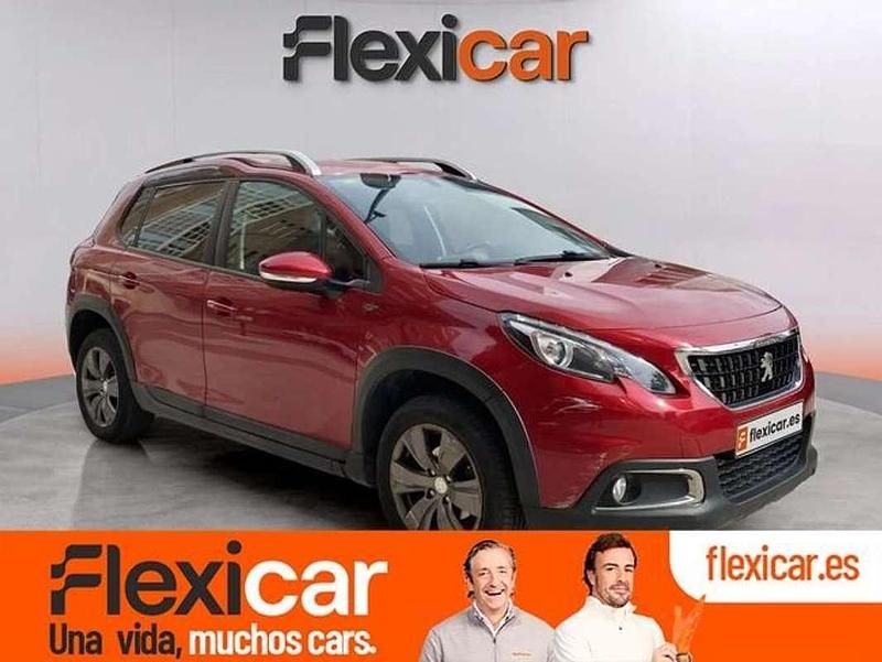 Rojo Usado 2019 Peugeot 2008 Signature Sky SUV | 9490 € (Super precio) - Imagen 1/4