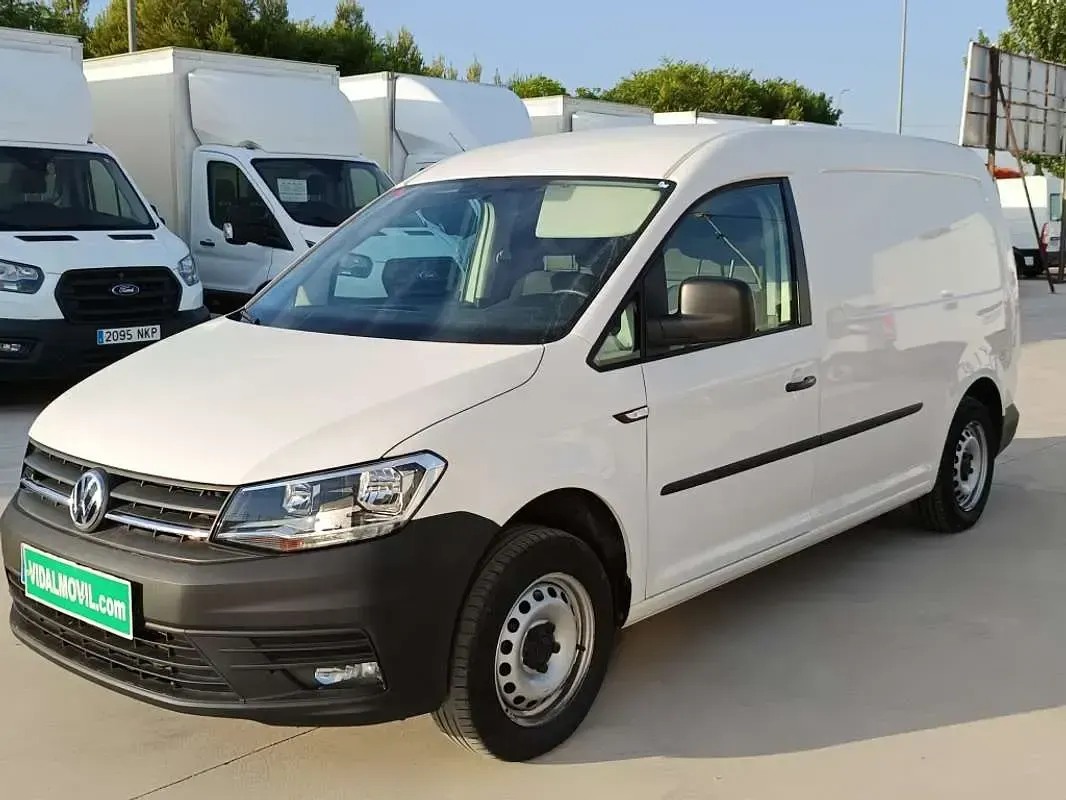 Usado VW Caddy Maxi 83 kW (113 CV) 2021 Blanco Monovolumen