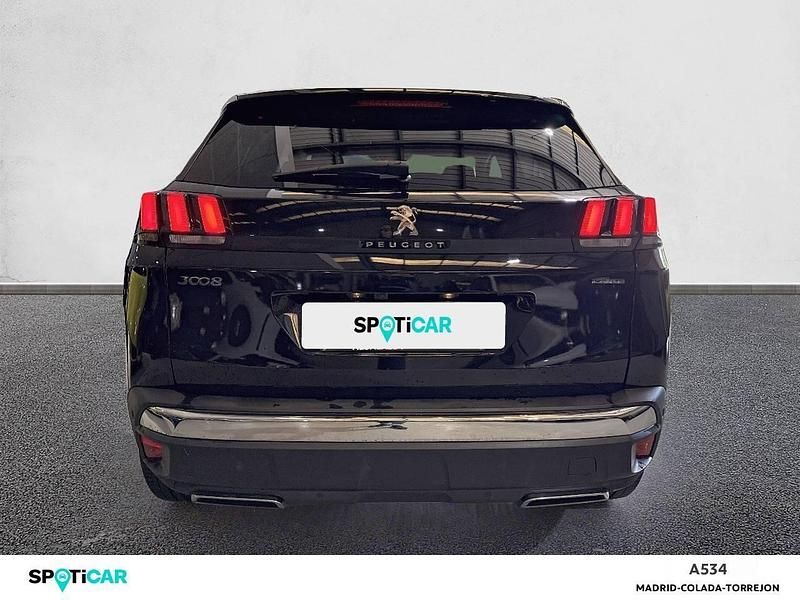 Usado Peugeot 3008 GT-line 130 CV (95 kW) 2018 Negro SUV