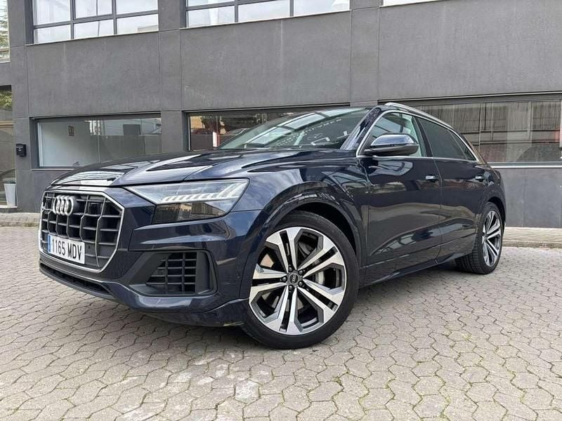 Usado Audi Q8 S-line plus 381 CV (280 kW) 2023 Azul SUV